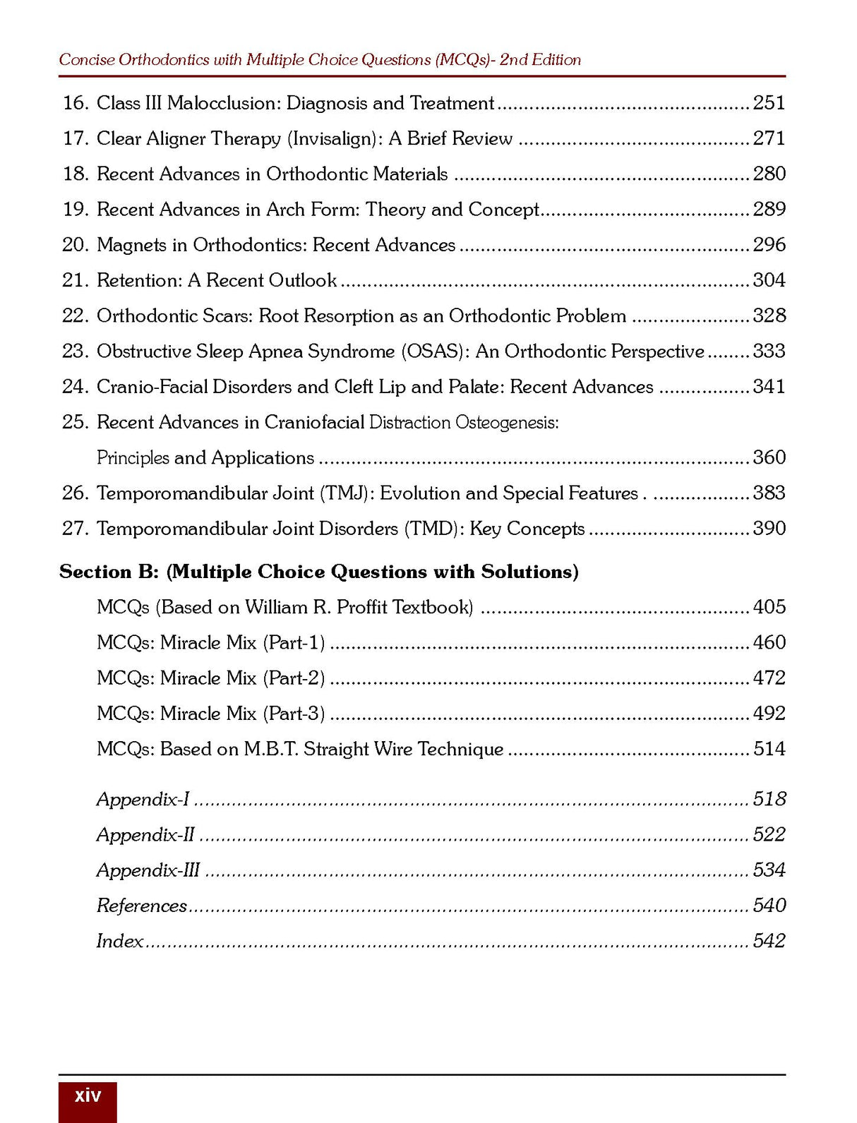 Concise Orthodontics with Multiple Choice Questions (MCQs)- 2nd Edition - Retail Maharaj