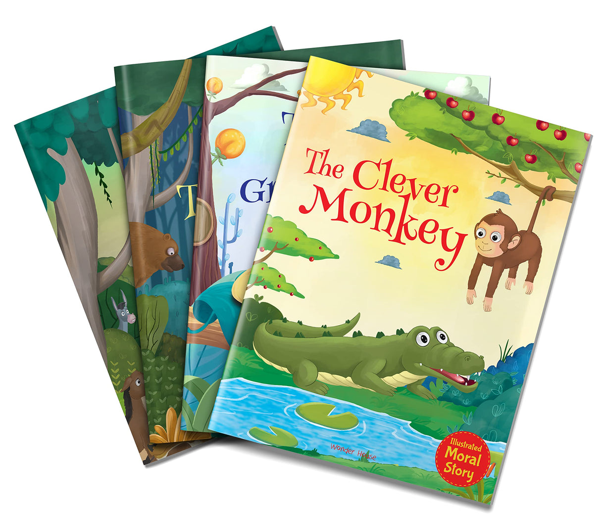 The Clever Monkey - Illustrated Moral Story for Children - Retail Maharaj