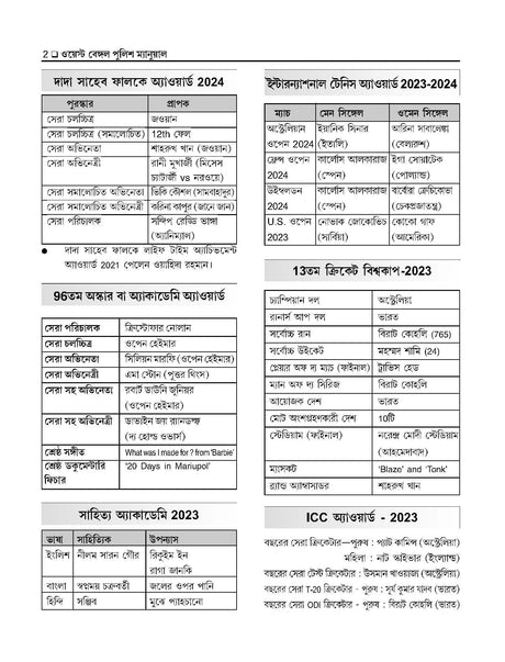 West Bengal Police Book Manual (Bengali Version) - Retail Maharaj