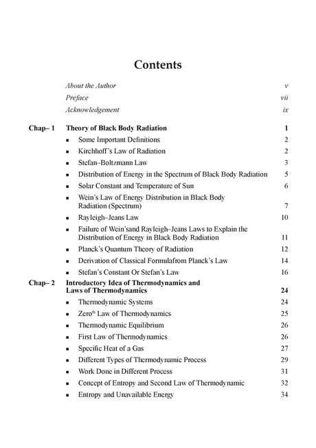An Introduction to Thermodynamics and Statistical Physics for UG PG (Fundamentals) - Retail Maharaj