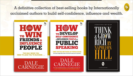 All Time Best Books To Build Self-Confidence, Influence & Wealth (Box Set of 3 Books) - Retail Maharaj