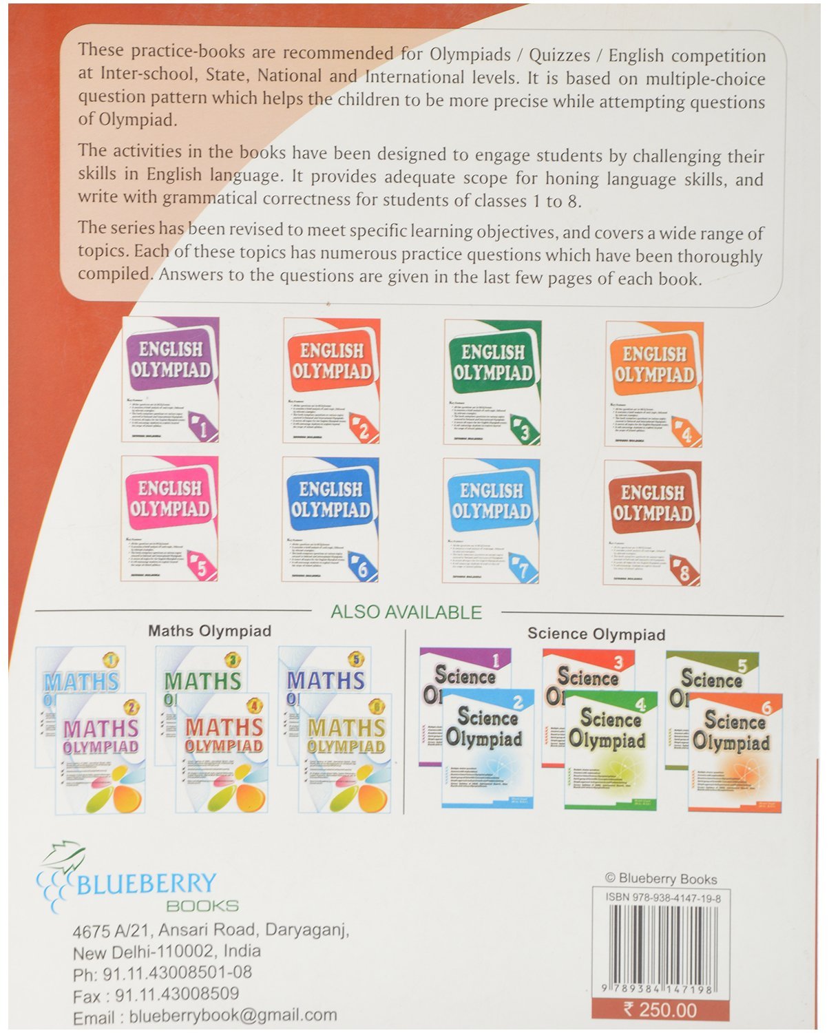 English Olympiad 8 [Paperback] Suvarna Bhajanka - Retail Maharaj
