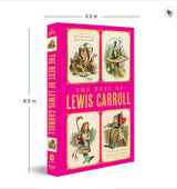 The Best of Lewis Carroll - Alice's Adventures in Wonderland, Through the Looking Glass What Alice Found There (Deluxe Hardbound Edition) - Retail Maharaj