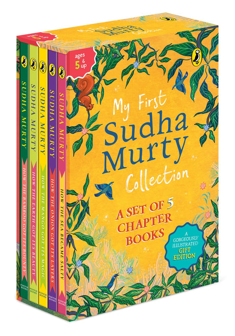 My First Sudha Murty Collection: A Set of 5 Chapter Books | Gift this full colour, illustrated storybooks set to children - Retail Maharaj