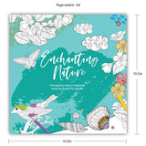 Enchanting Nature: Coloring Book for Adults with Tear out Sheets | Fun and Relaxing Doodle Designs - Retail Maharaj