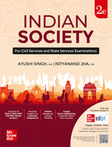 Indian Society, 2e for UPSC CSE 2026 by Ayushi Singh(IAS) & Nityanand Jha(IPS) | Chapter-end compilation of UPSC CSE Mains PYQs | Author Webinar & Solved Mains Questions (2024-25) on McGraw Hill Edge - Retail Maharaj