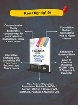 Disha New Syllabus Foundation Course in Science Class 7 for JEE/ NEET/ Olympiad Exams 5th Edition | New NCERT Concepts | Advance Problem Solving Skills for Class 7 - Retail Maharaj