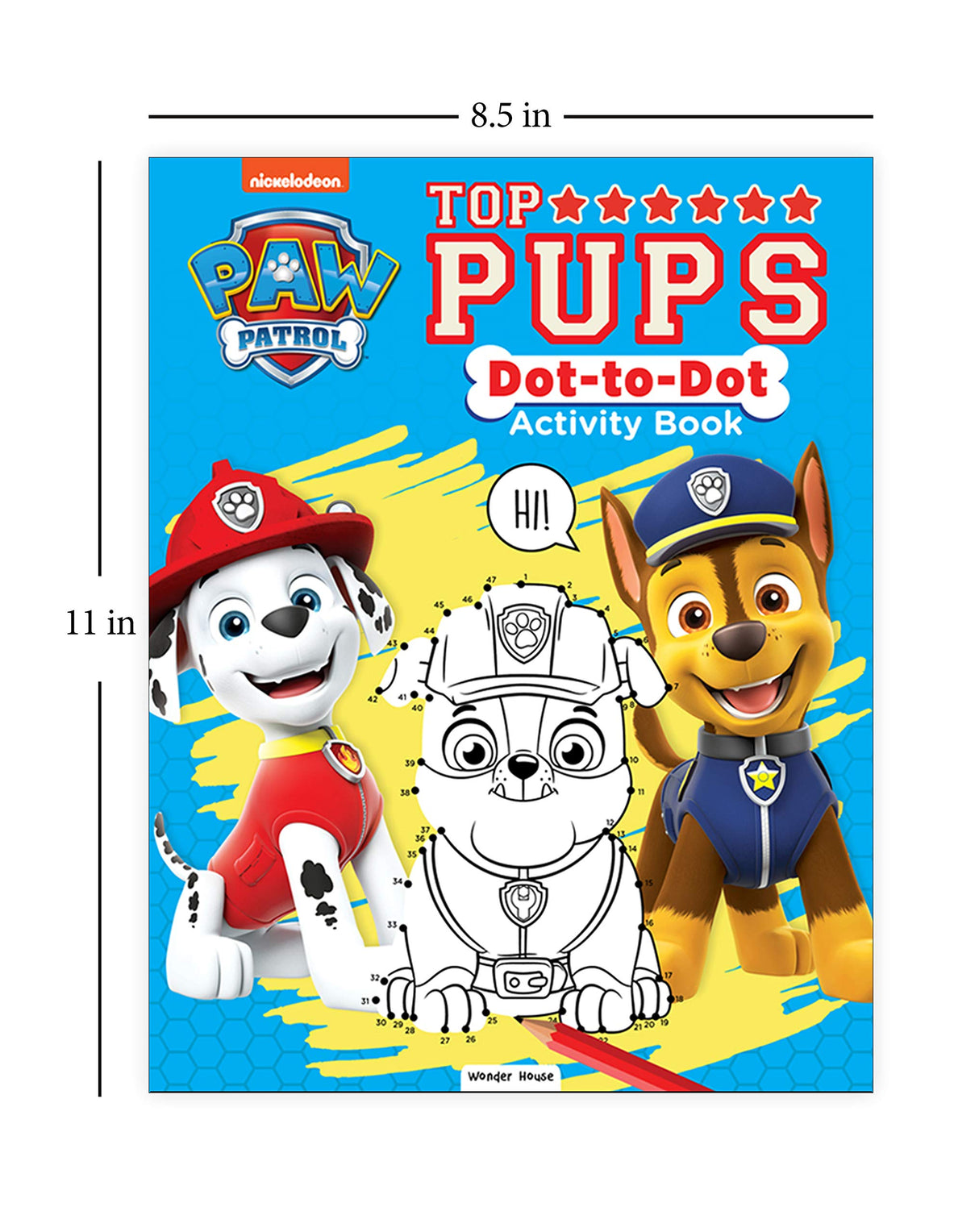 Paw Patrol: Top Pups – Dot to Dot Activity Book | Connect the Dots with Your Favorite Heroes | Ages 3–7 | Fun Learning Through Play - Retail Maharaj