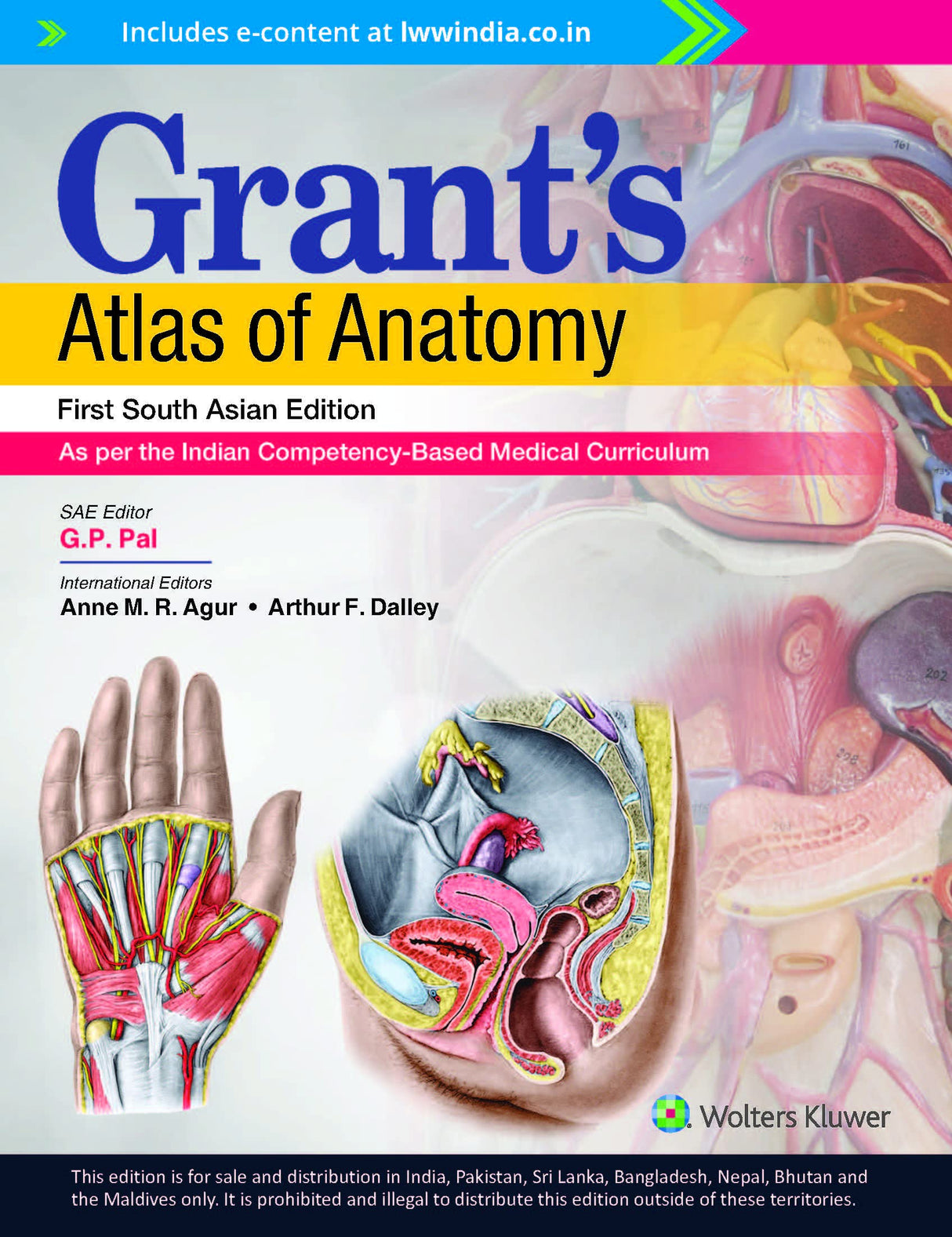 Grant’s Atlas of Anatomy, 1st South Asian ed - Retail Maharaj