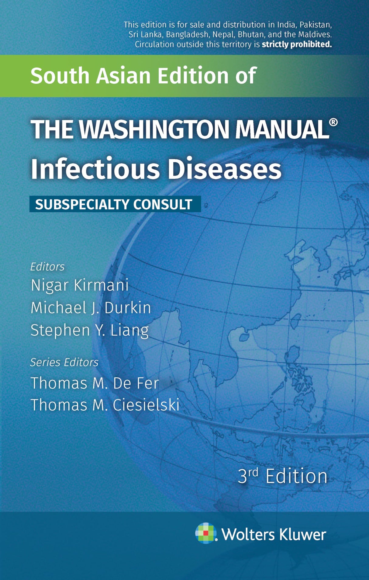 Washington Manual Infectious Disease Subspecialty Consult 3/e - Retail Maharaj