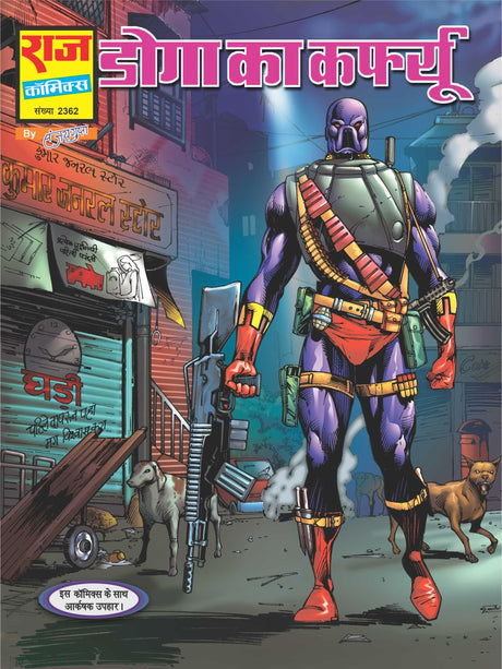 Raj Comics | Doga Hindu Hai | Doga Hindu Hai Collector's Edition | Doga Hindu Hai, Apna Bhai Doga, Doga Haay Haay, Ro Pada Doga, Doga Ka Curfew | Graphic Novel | Hindi | Hardbound - Retail Maharaj