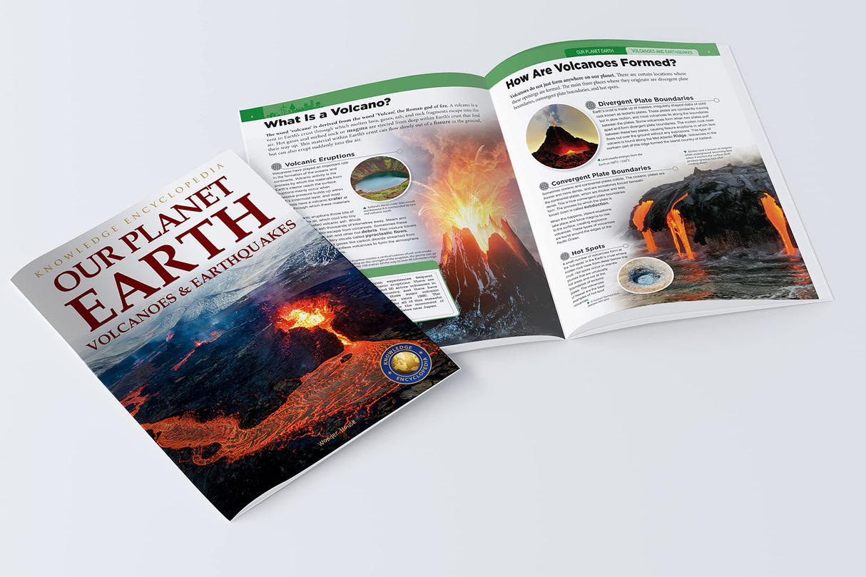 Knowledge Encyclopedia For Children - Our Planet Earth: Volcanoes & Earthquakes - Retail Maharaj