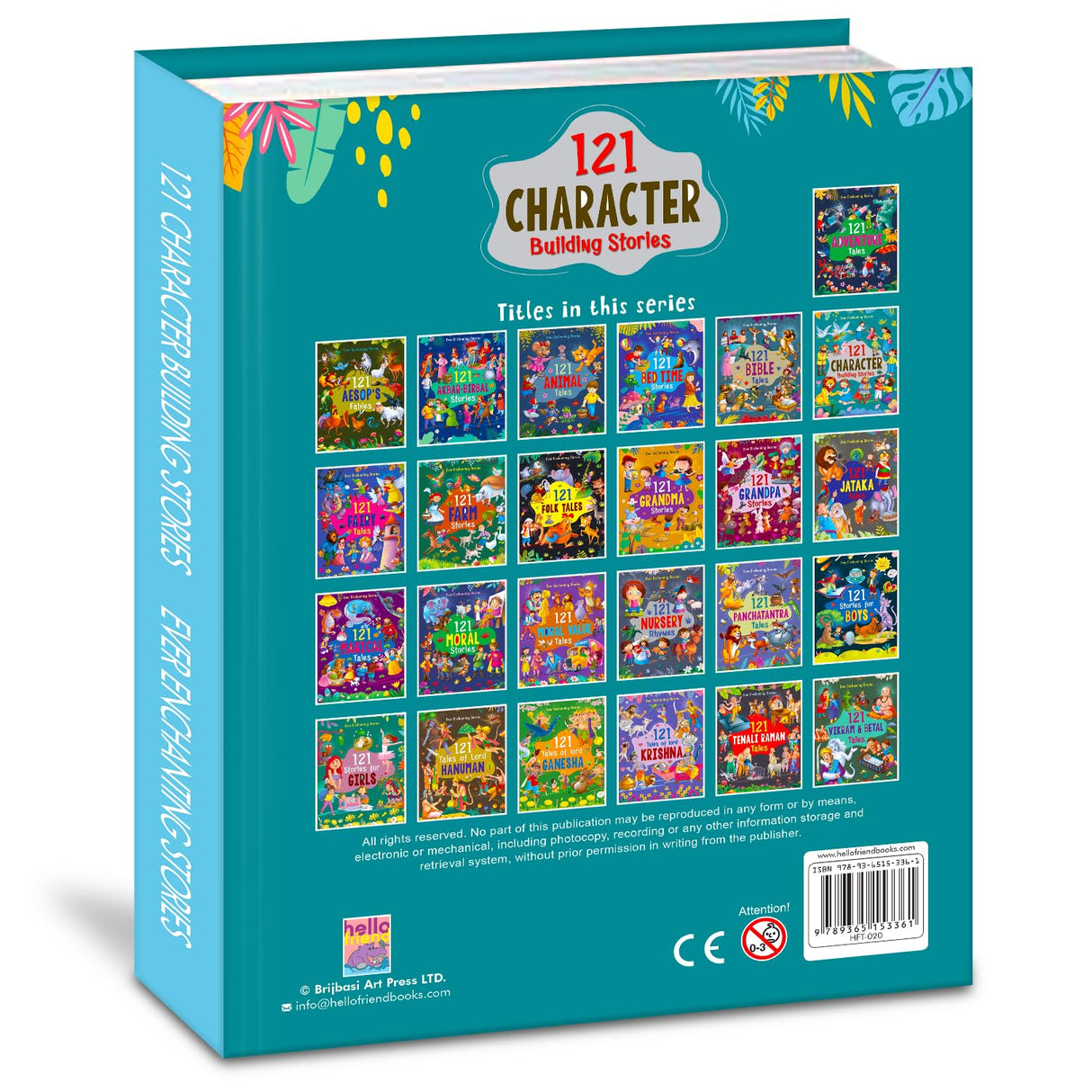 121 Character Building Stories - Illustrated Story Books for Kids and Childrens - Bedtime Moral Short Stories with Colourful Pictures in English | ... - Ages 3+ Years (121 Short Stories Book) - Retail Maharaj