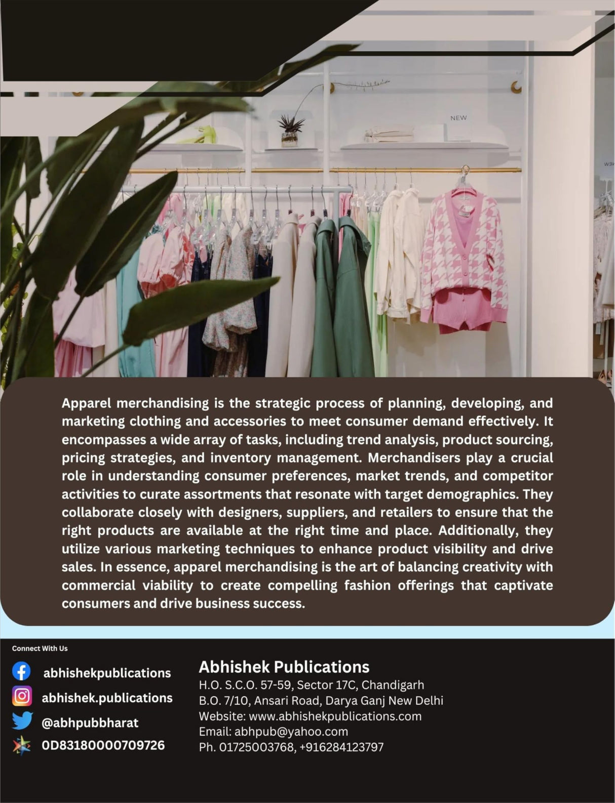 Apparel Merchandising - Retail Maharaj