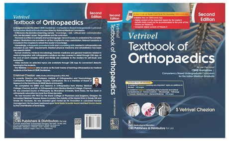Vetrivel Textbook of Orthopaedics, 2/e - 2024 - Retail Maharaj
