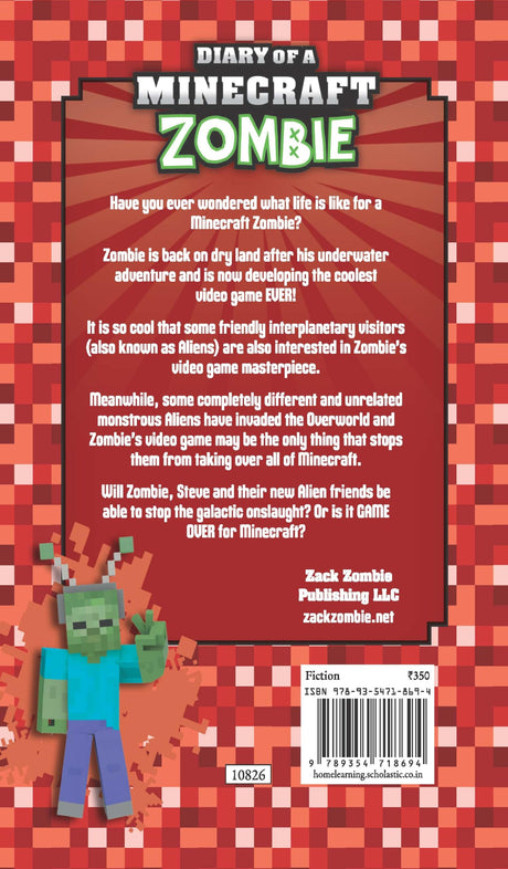Diary Of A Minecraft Zombie #19: Zombie’s Vs Aliens - Retail Maharaj