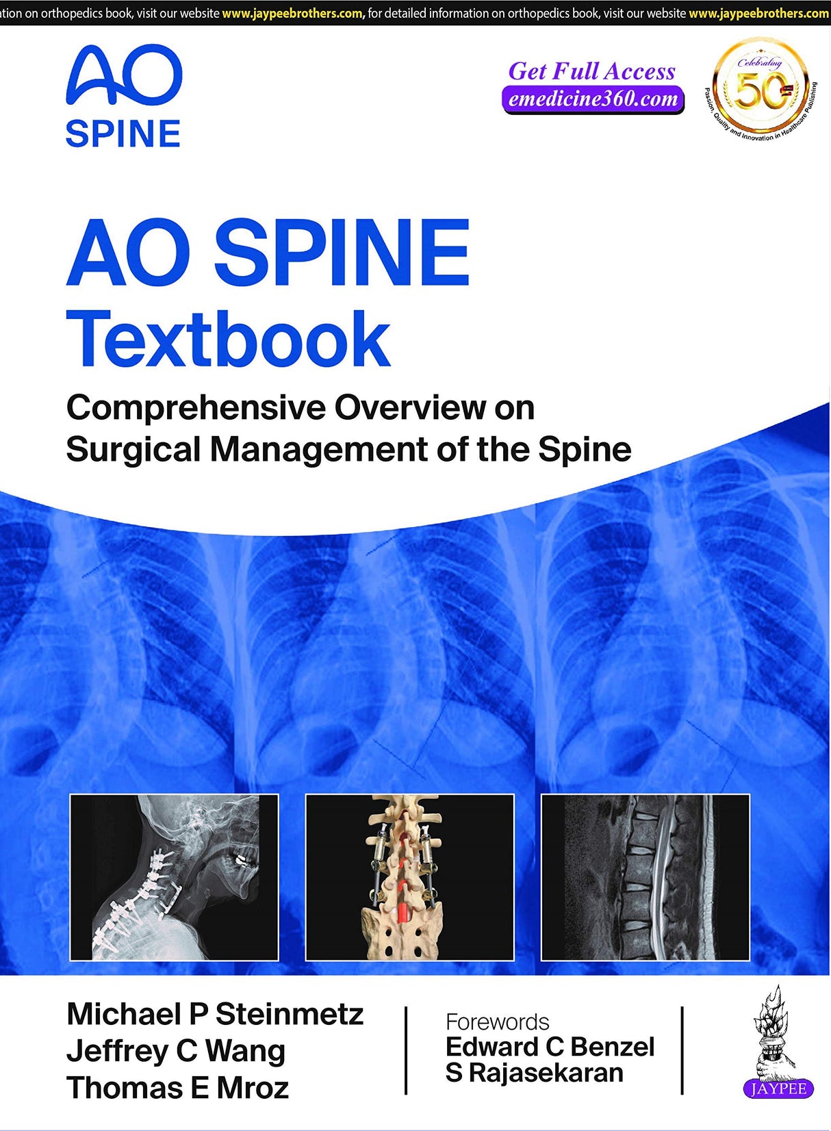 AO Spine Textbook: Comprehensive Overview on Surgical Management of the Spine - Retail Maharaj
