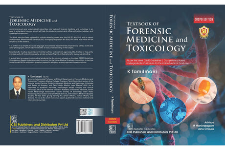 TEXTBOOK OF FORENSIC MEDICINE AND TOXICOLOGY (CBSPD Edition) - Retail Maharaj