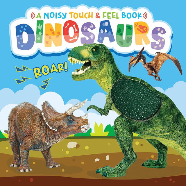 Dinosaurs Touch and Feel Book with Sound - Retail Maharaj
