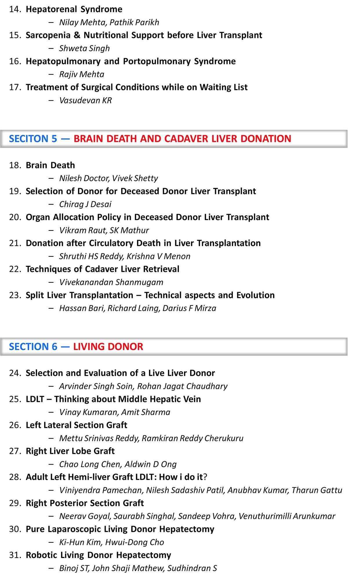 Liver Transplantation - Retail Maharaj