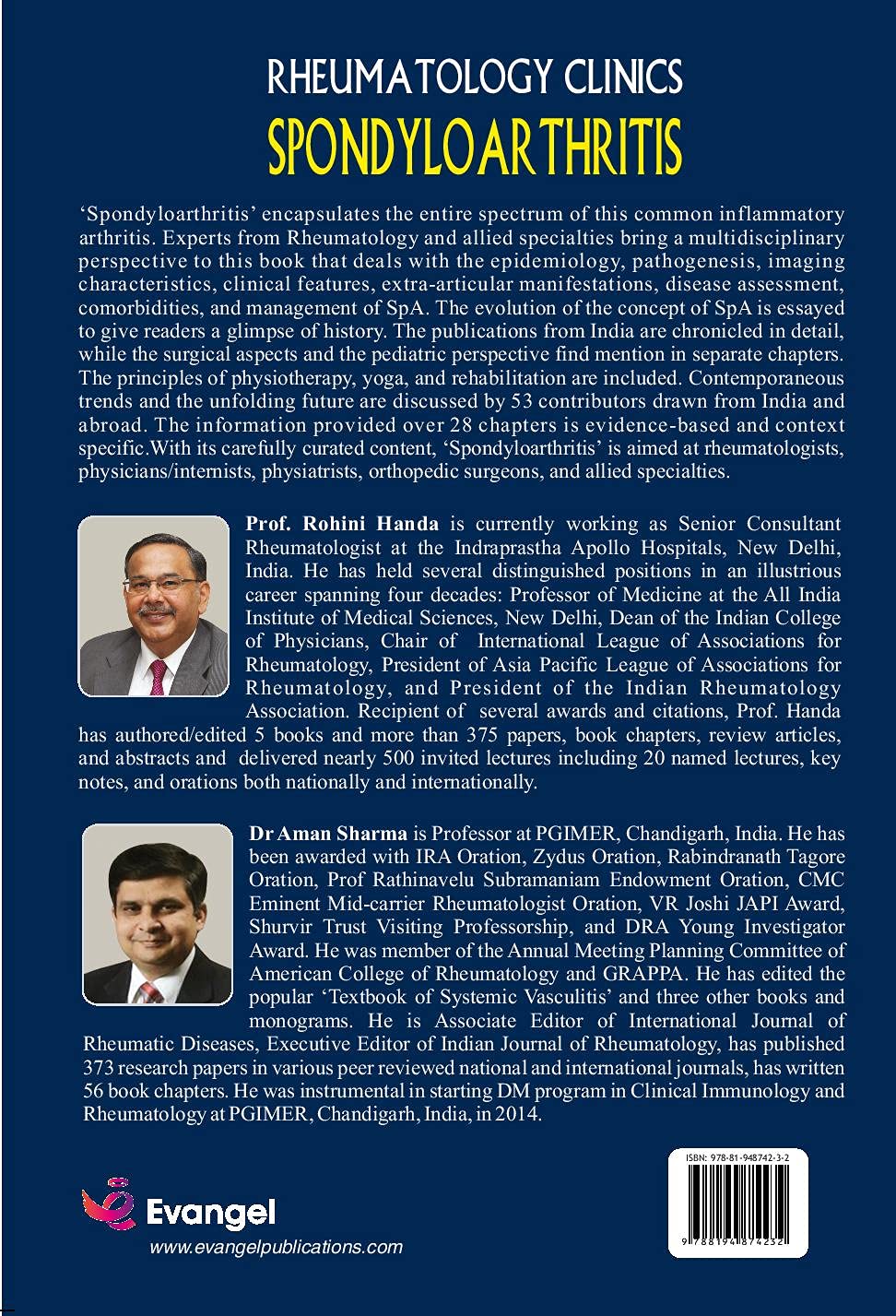 Rheumatology Clinics: Spondyloarthritis - Retail Maharaj