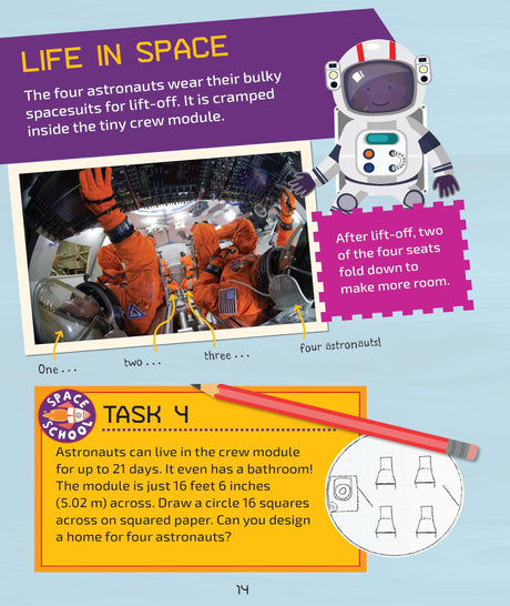 Space School: Ride A Rocket To The Moon - Retail Maharaj