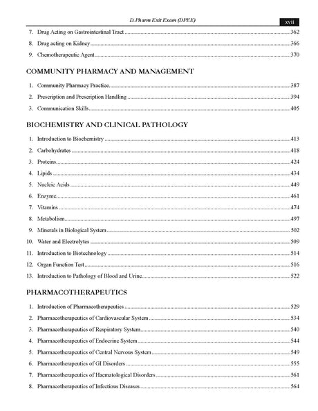D.Pharm Exit Exam (DPEE) - Retail Maharaj