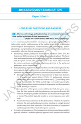 CARDIOLOGY EXAMINATION PAPER FOR DM (CARDIOLOGY) STUDENTS - Retail Maharaj