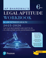 Legal Aptitude Workbook (2025-26) | For Law Entrances (UG & PG) | CLAT, SLAT, BLAT, MAH (CET-LAW), AILET, PU, DU, IPU, UPES & Other UG/PG Law Entrance ... Papers With Answer Keys | 6th Edition - Retail Maharaj