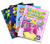 Color with Sticker - Unicorn Adventure - Retail Maharaj