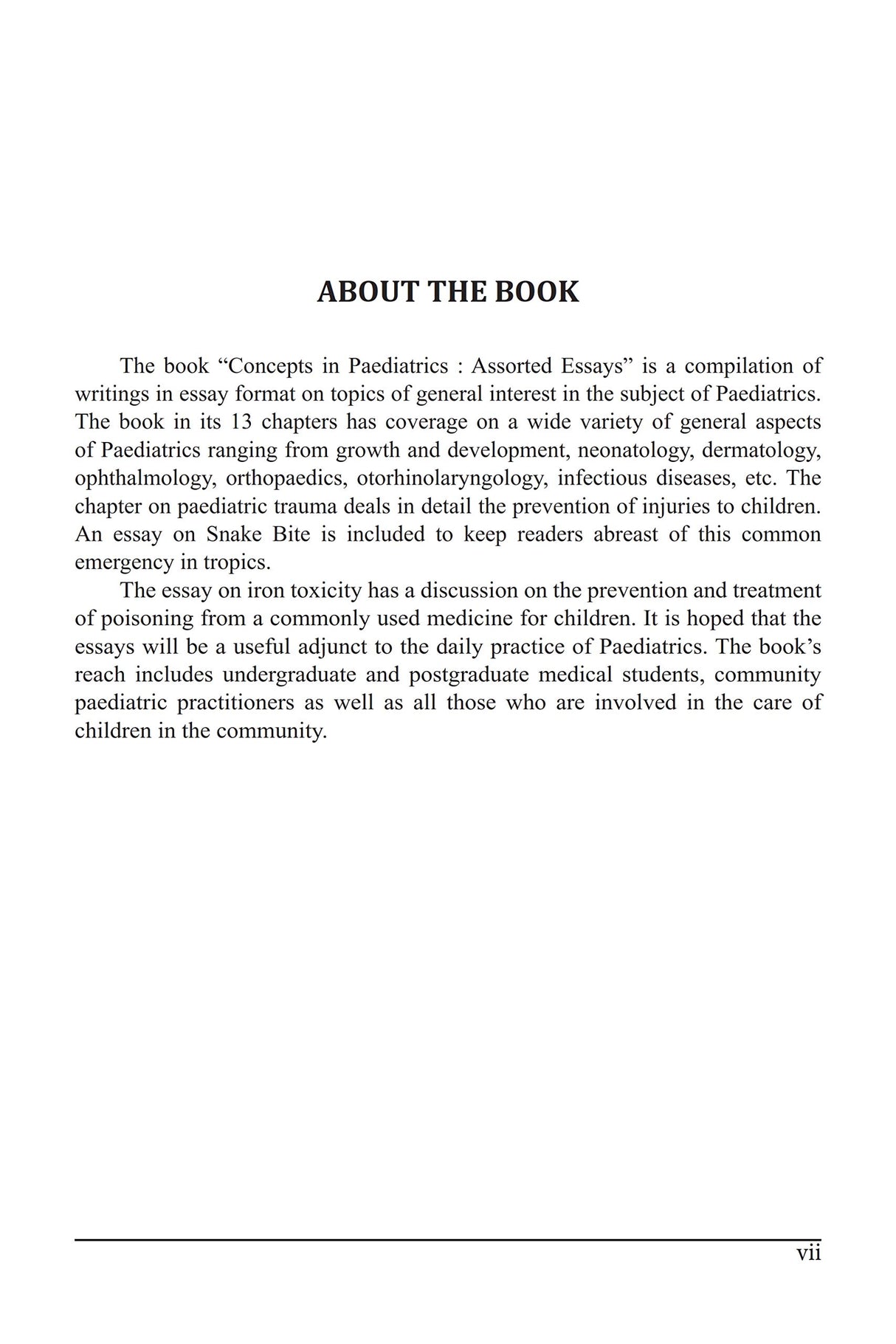 Concepts in Paediatrics : Assorted Essays - Retail Maharaj