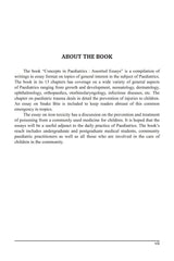 Concepts in Paediatrics : Assorted Essays - Retail Maharaj