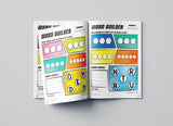 Word Builder Activity Book – Level 2 | Make Meaningful Words Using Given Letters | Ages 6–9 | Boost Vocabulary, Spelling & Logical Thinking - Retail Maharaj
