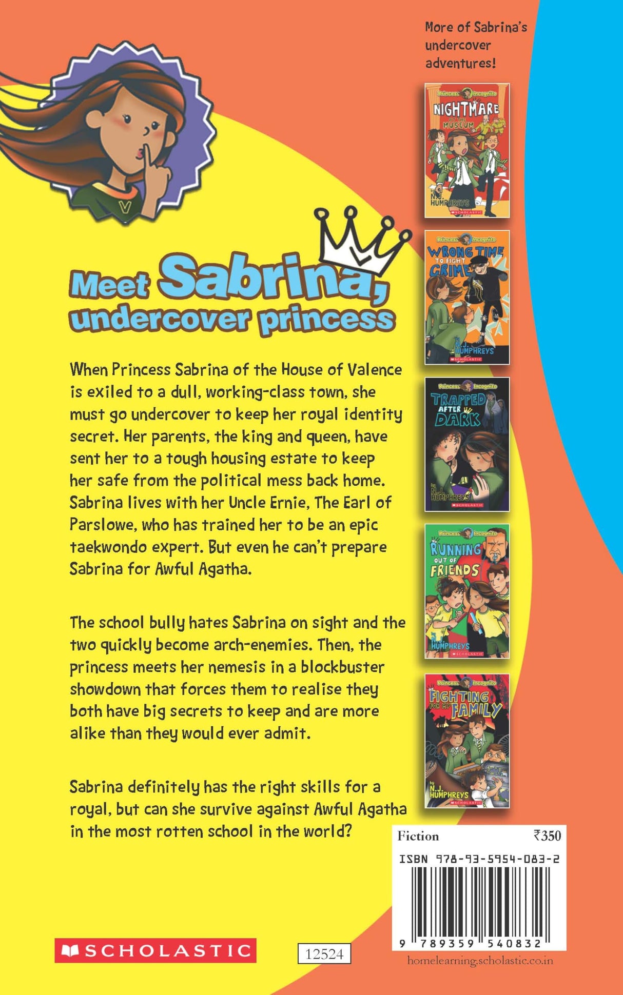 Princess Incognito #01: A Royal Pain In The Class - Retail Maharaj
