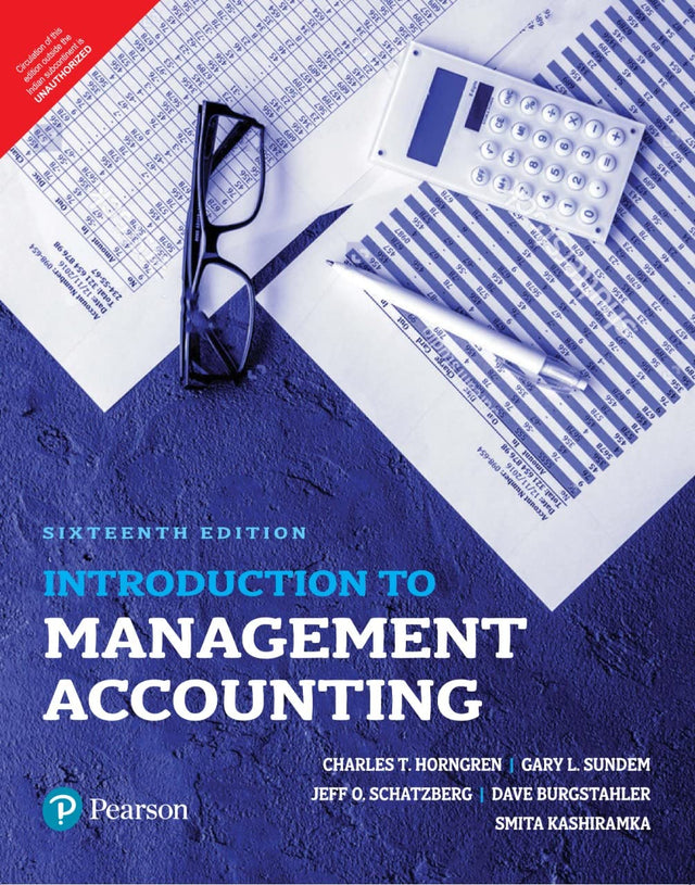Introduction to Management Accounting, 16e - Retail Maharaj