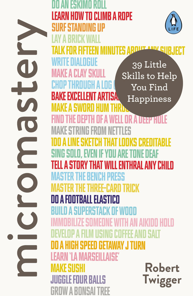 Micromastery: 39 Little Skills to Help You Find Happiness - Retail Maharaj