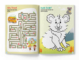 101 Brain Booster Activity Book: Fun Activity Book For Children | Puzzles, Games, Educational activities | Ages 5 and up | 2 hours of fun time - Retail Maharaj