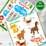 Hello Friend Books My Big Board Book of All in One : Simple and Vibrant Illustrations to Increase the Knowledge of Your Little One - Retail Maharaj