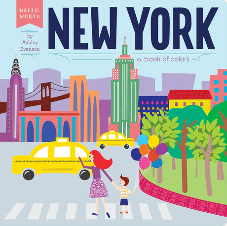 New York: A Book of Colors (Hello, World) - Retail Maharaj