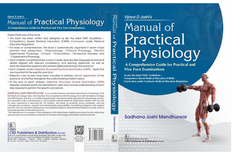 Vijaya D Joshi’s "Manual of Practical Physiology" A Comprehensive Guide for Practical and Viva Voce Examinations - 2025 - Retail Maharaj