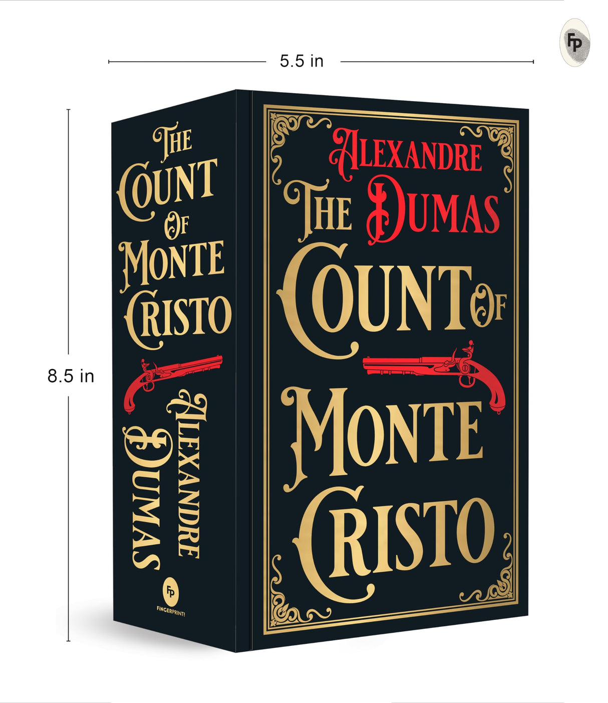 The Count of Monte Cristo (Deluxe Hardbound Edition) (Fingerprint! Classics) - Retail Maharaj