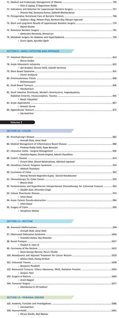 Surgical Gastroenterology (2 Vols Set) - Retail Maharaj