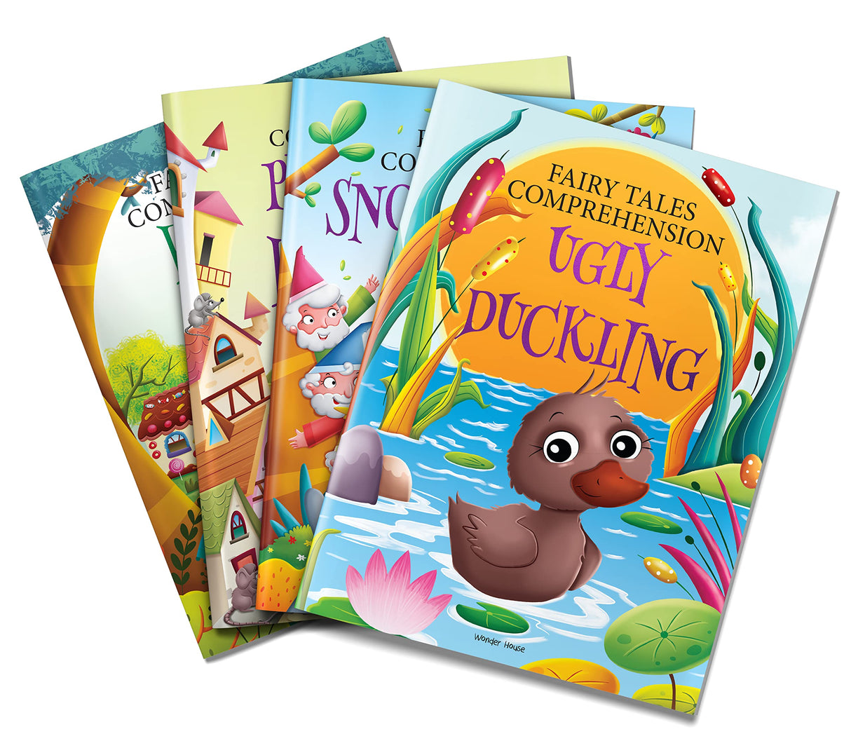 Fairy Tales Comprehension: The Ugly Duckling Classic Tale with Fun Reading Practice | Ages 5–8 | Develop Emotional Understanding & Literacy Skills - Retail Maharaj