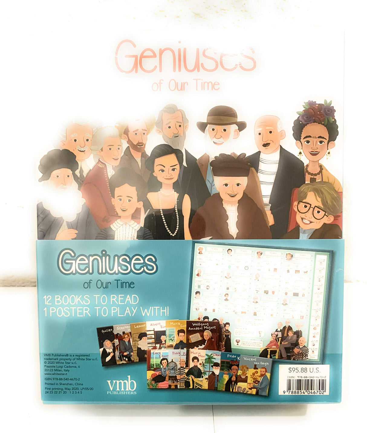 Geniuses of Our Time (12 Books plus 1 Poster) - Retail Maharaj