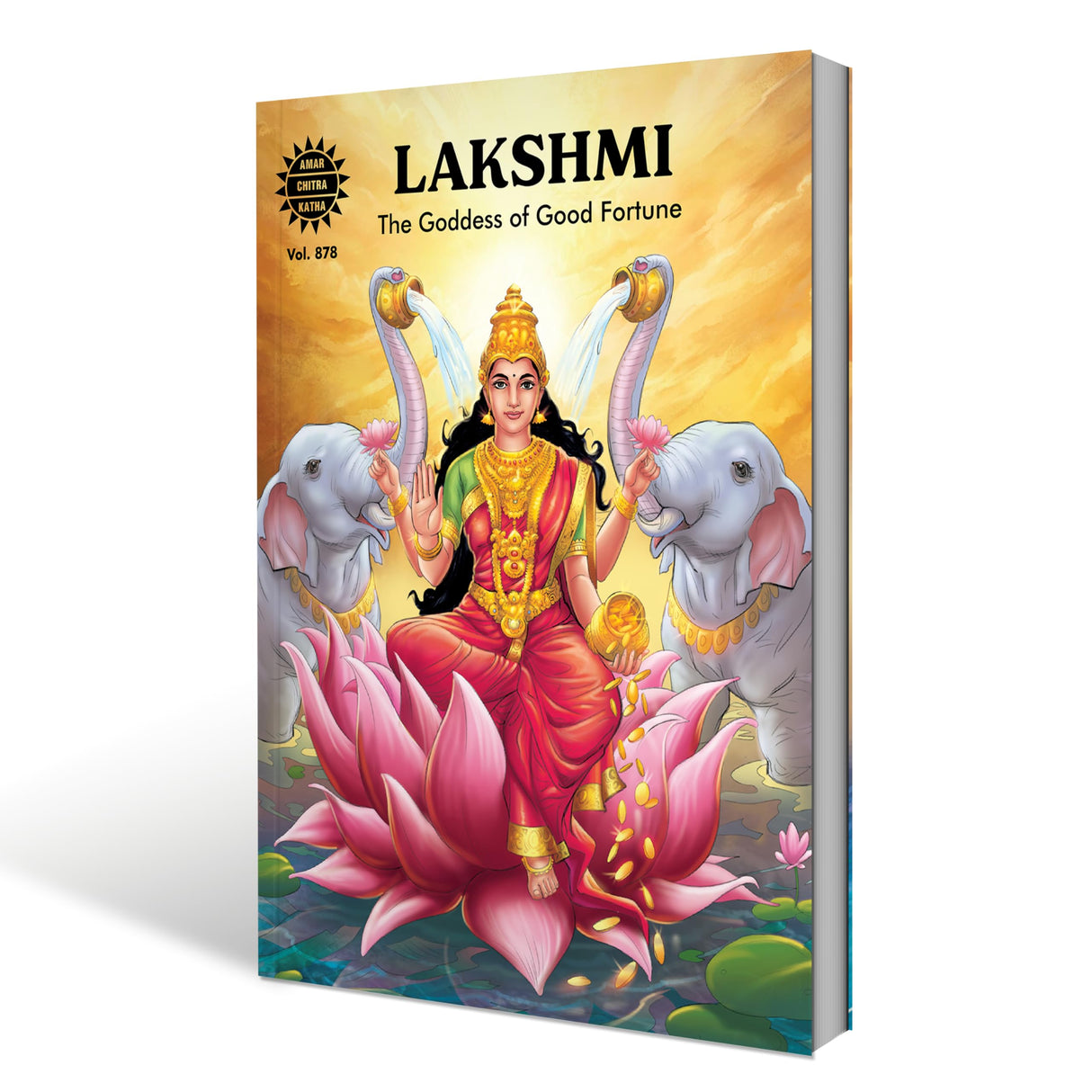 Lakshmi - The Goddess of Good Fortune | Indian Mythology, History & Folktales | Cultural Stories for Kids & Adults | Illustrated Comic Books | Amar Chitra Katha - Retail Maharaj