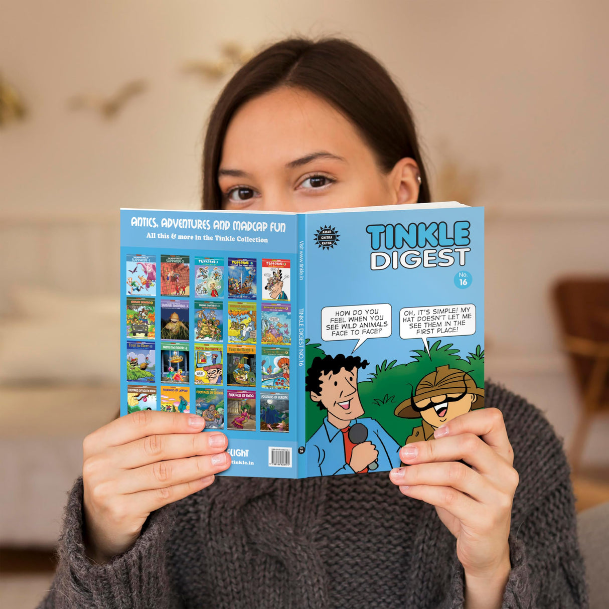 Tinkle Digest Collection, Volumes 11-20, Comic Books with Suppandi and Shikari Shambu Stories - Retail Maharaj