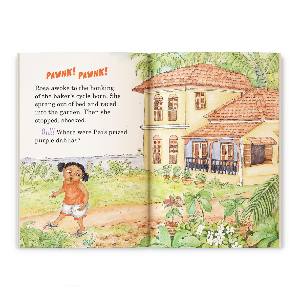 Rosa in A Rush (Hook Books): The Exciting Story of a Girl on a Quest on Her Cycle in Goa | Ages 5+ - Retail Maharaj