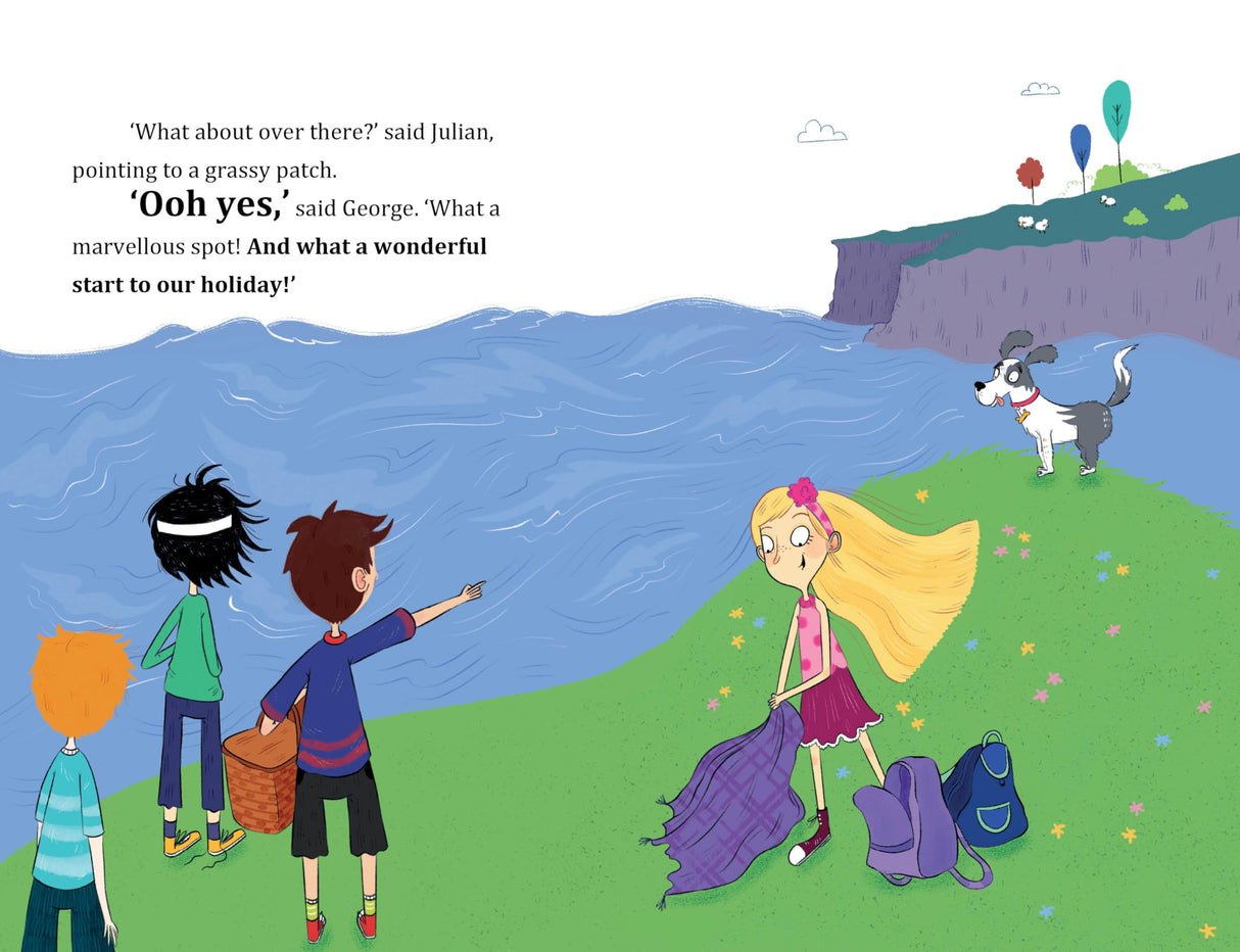 FAMOUS FIVE COLOUR SHORT STORIES: FIVE TO THE RESCUE! - Retail Maharaj