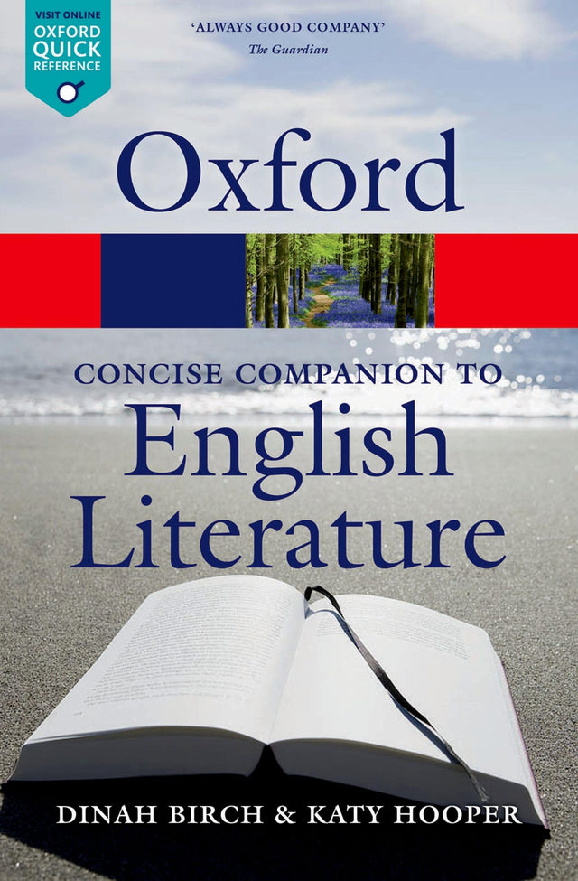 THE CONCISE OXFORD COMPANION TO ENGLISH LITERATURE 4E - Retail Maharaj