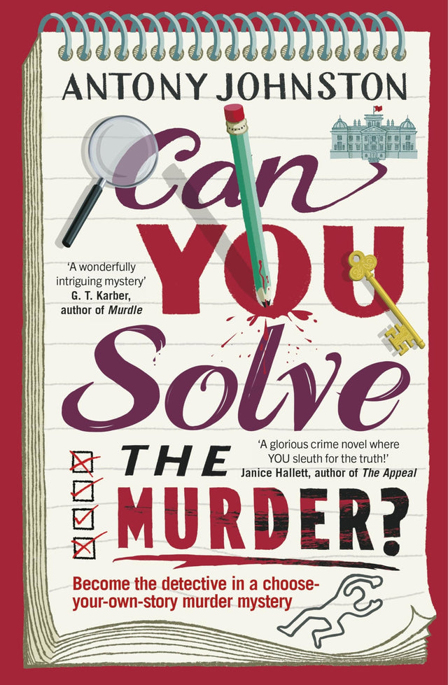 Can You Solve the Murder?: Investigate your own murder mystery and control the story in this interactive crime novel and puzzle book for adults - Retail Maharaj